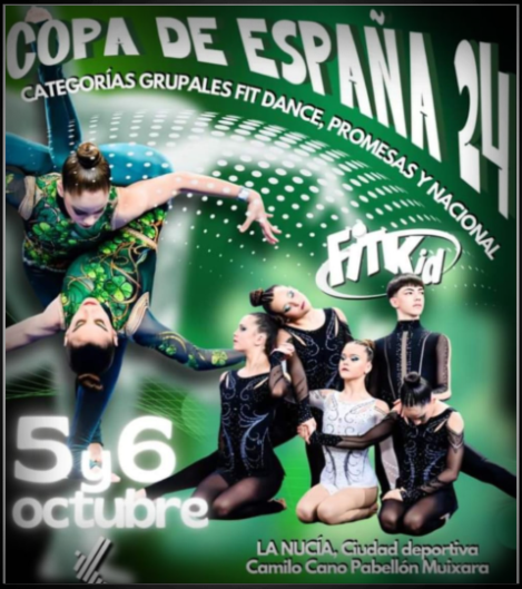 categorias dance promesas y nacional